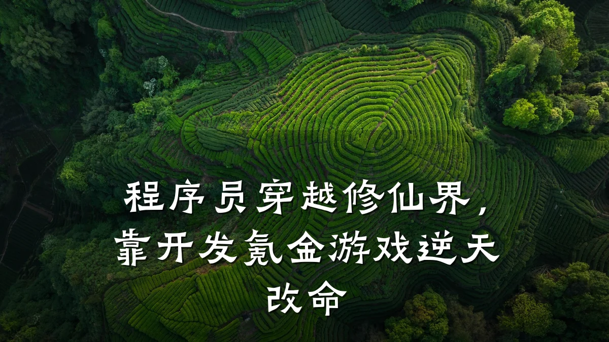 程序员穿越修仙界，靠开发氪金游戏逆天改命