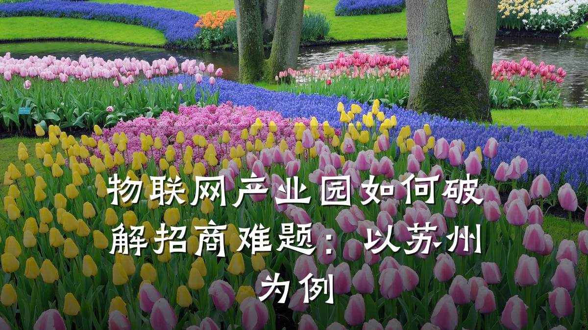 物联网产业园如何破解招商难题：以苏州为例