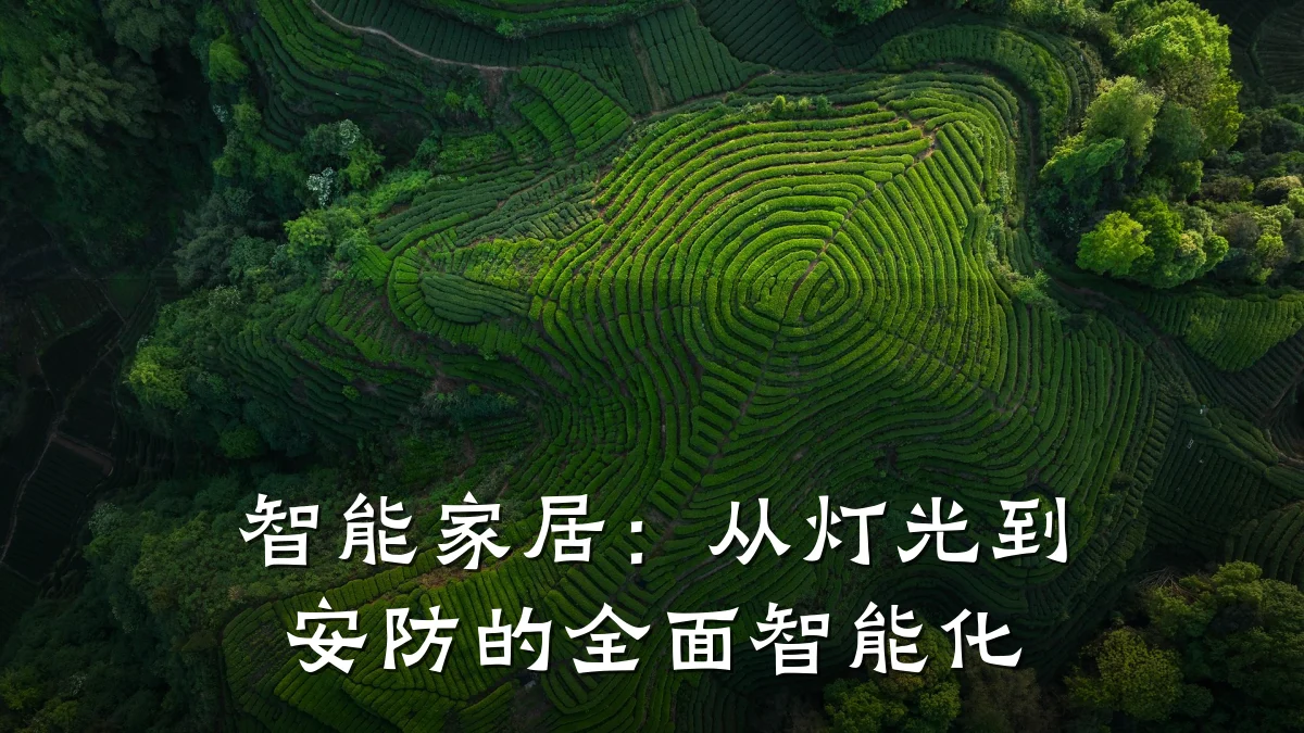 智能家居：从灯光到安防的全面智能化