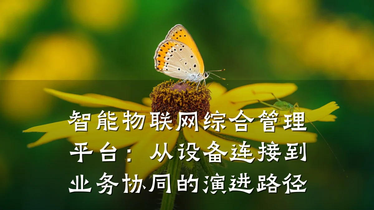 智能物联网综合管理平台：从设备连接到业务协同的演进路径