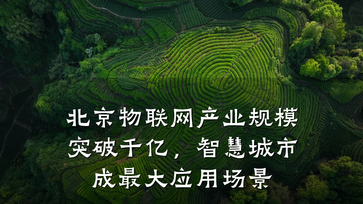 北京物联网产业规模突破千亿，智慧城市成最大应用场景