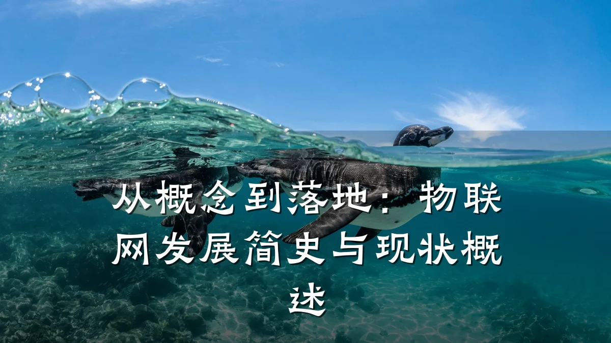从概念到落地：物联网发展简史与现状概述
