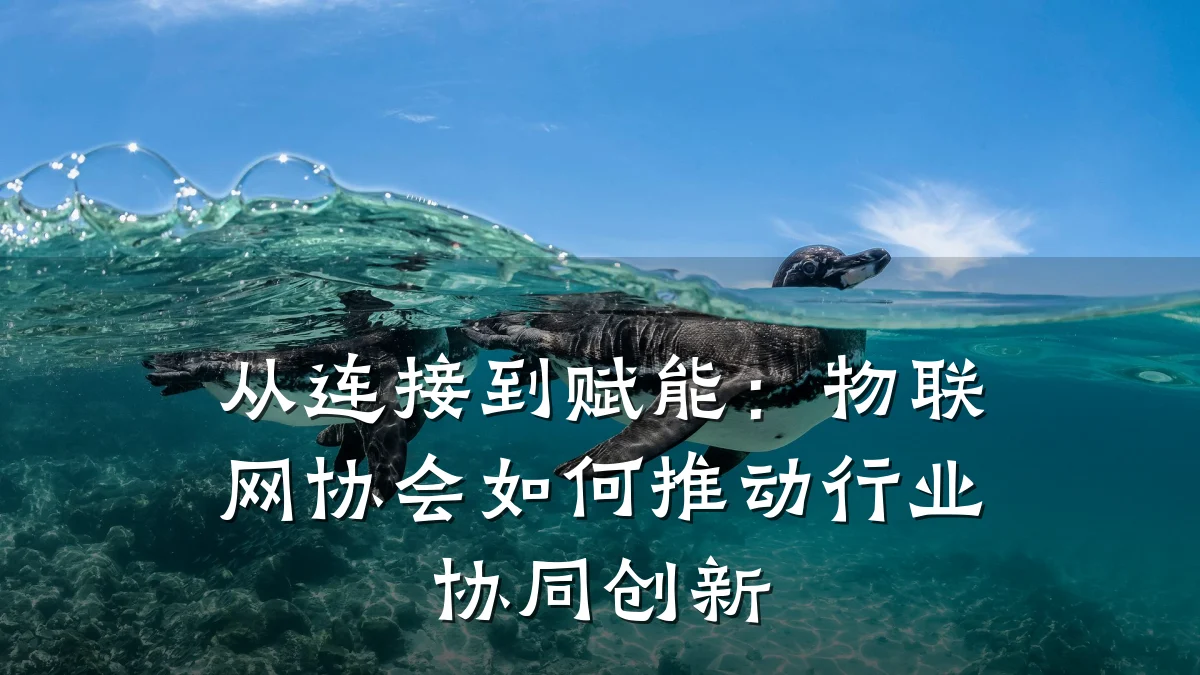 从连接到赋能：物联网协会如何推动行业协同创新