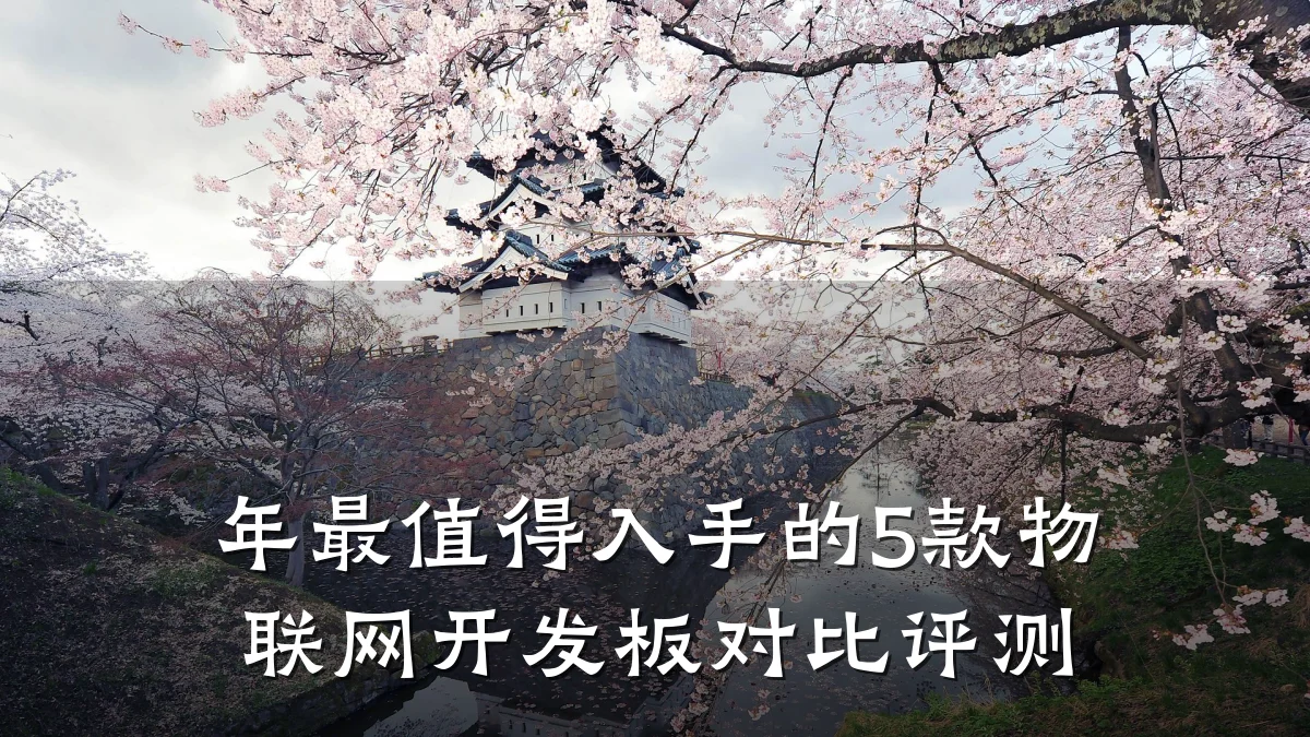 年最值得入手的5款物联网开发板对比评测