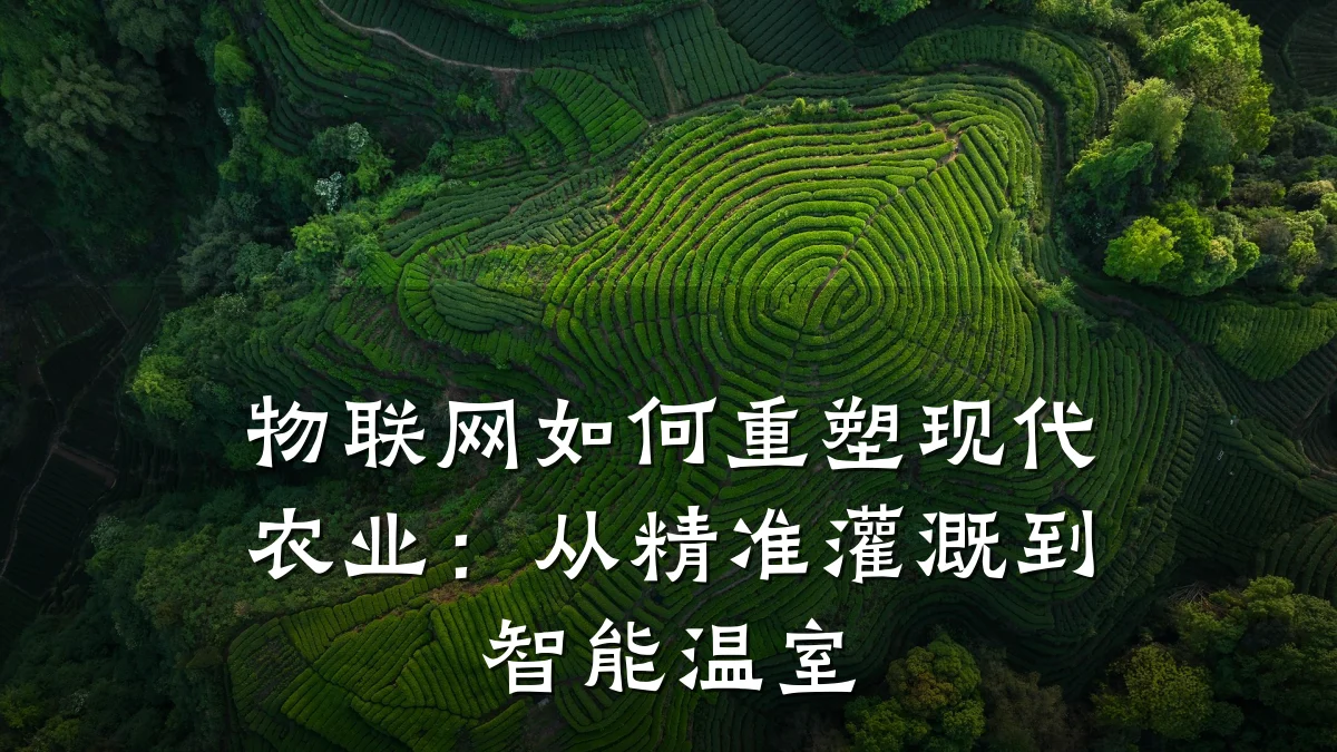 物联网如何重塑现代农业:从精准灌溉到智能温室