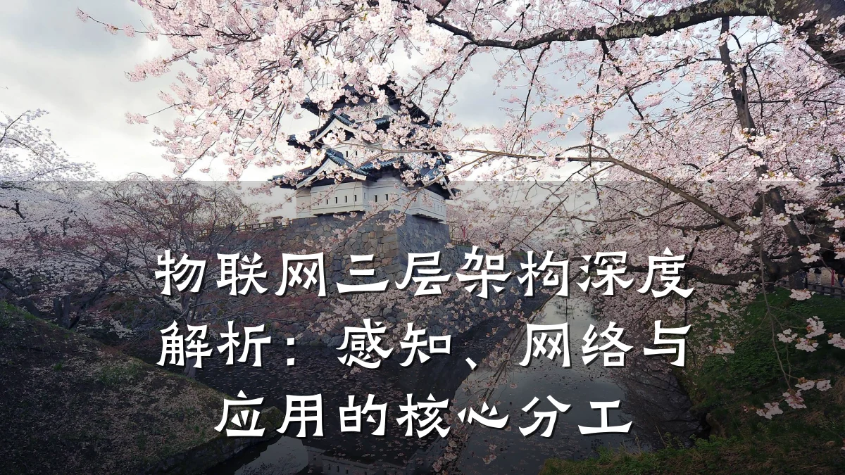物联网三层架构深度解析：感知、网络与应用的核心分工