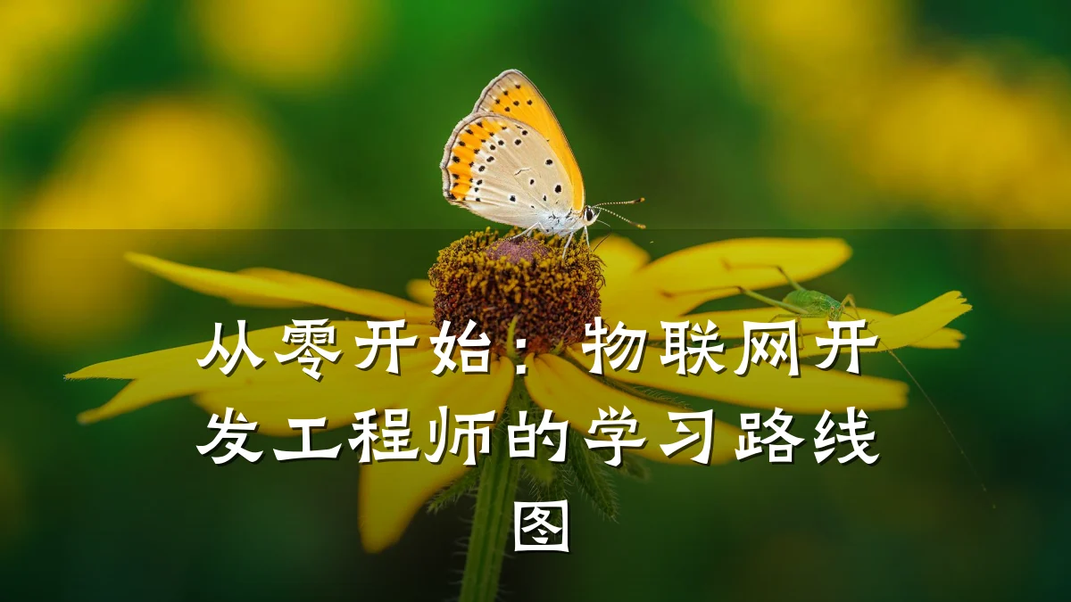 从零开始：物联网开发工程师的学习路线图