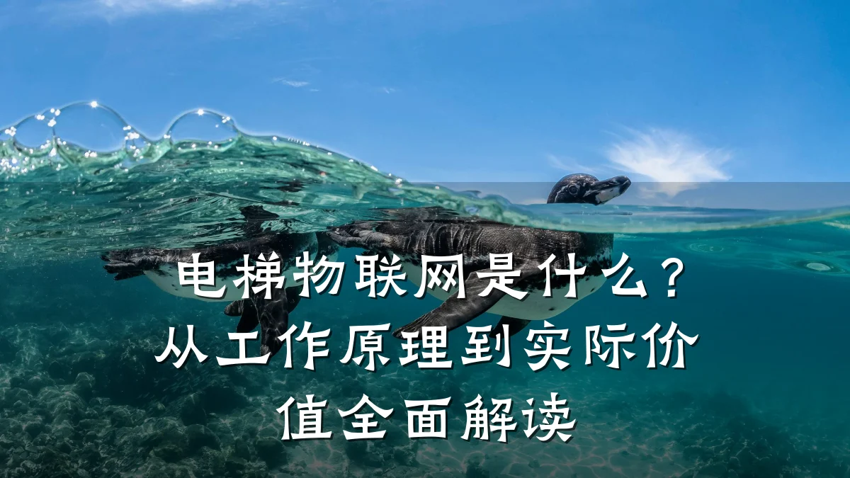 电梯物联网是什么？从工作原理到实际价值全面解读