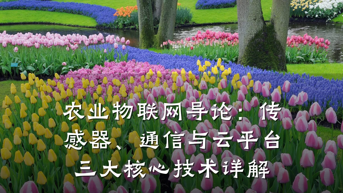 农业物联网导论：传感器、通信与云平台三大核心技术详解