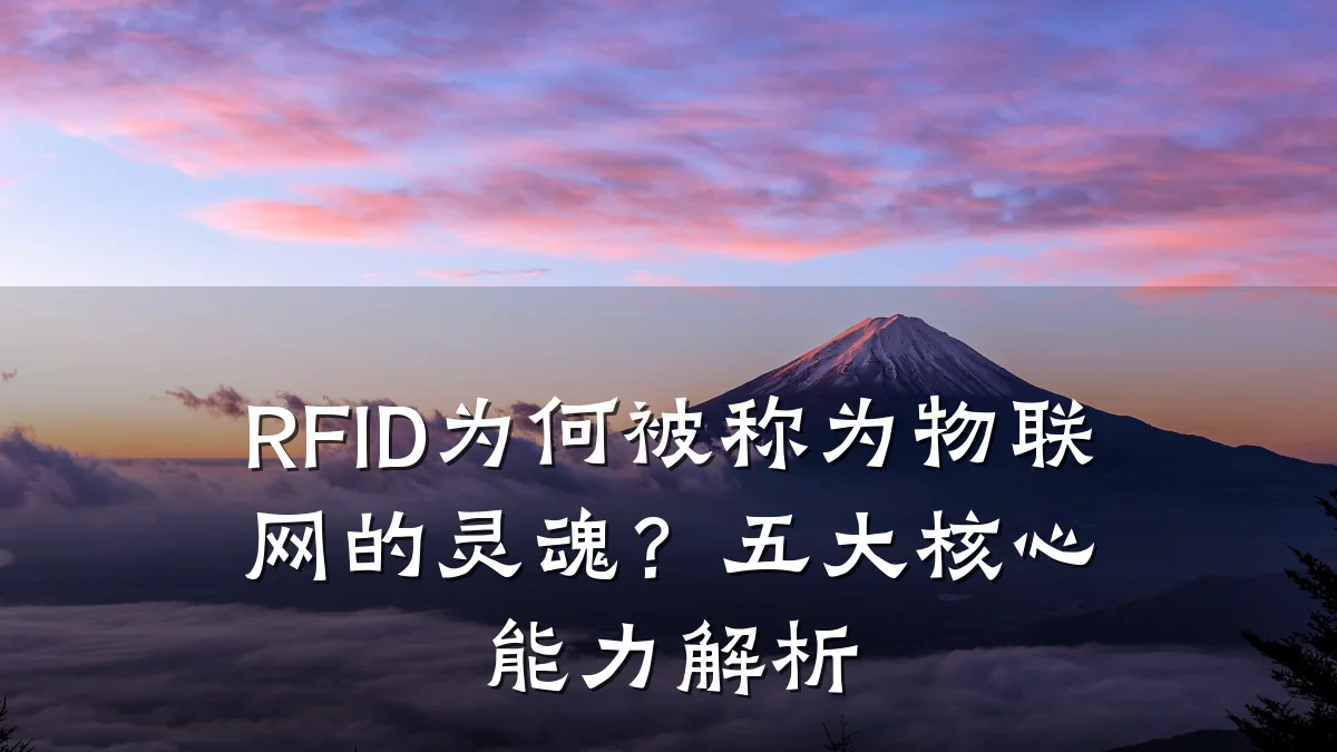 RFID为何被称为物联网的灵魂？五大核心能力解析