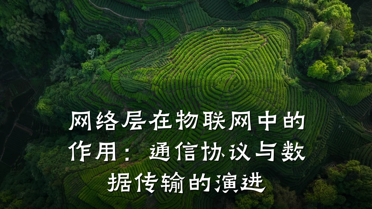 网络层在物联网中的作用：通信协议与数据传输的演进