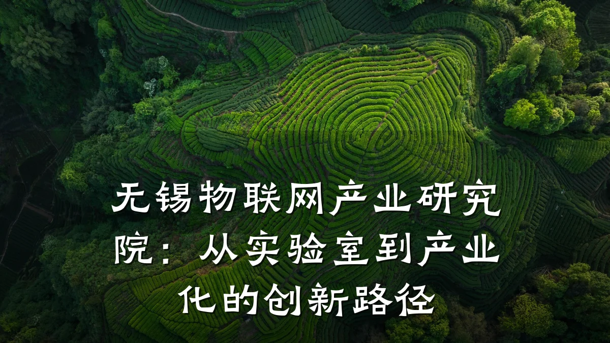 无锡物联网产业研究院：从实验室到产业化的创新路径