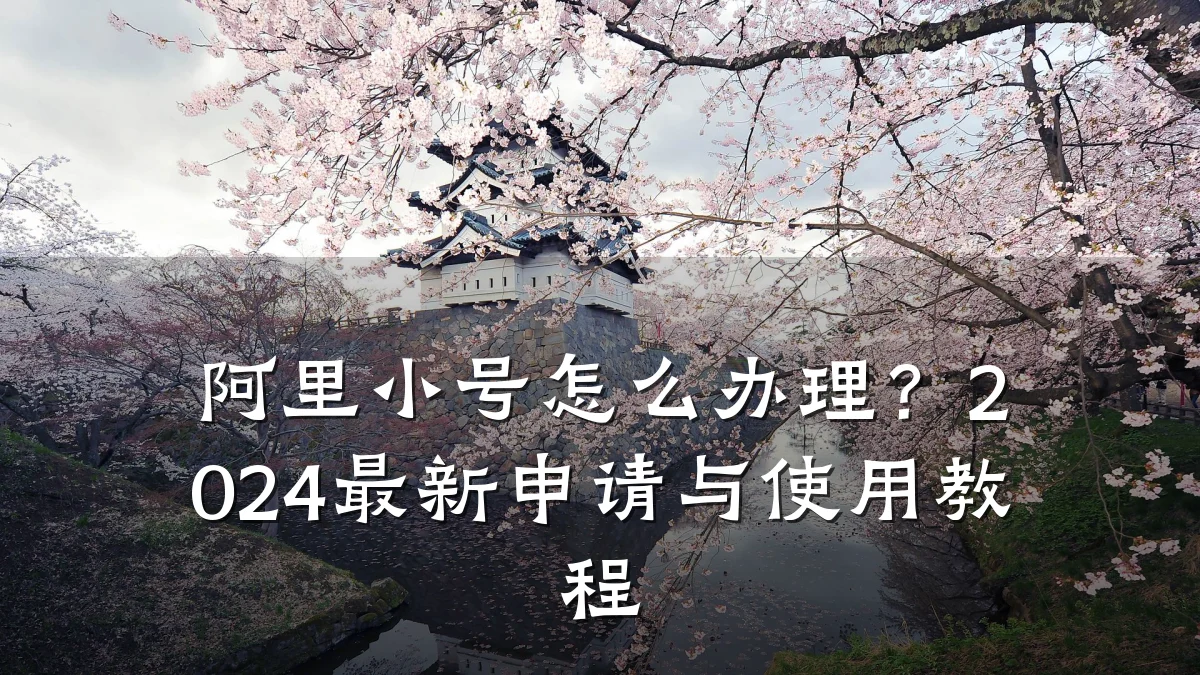 阿里小号怎么办理？2024最新申请与使用教程