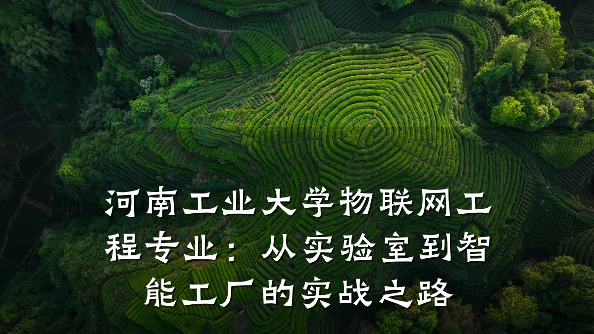 河南工业大学物联网工程专业：从实验室到智能工厂的实战之路