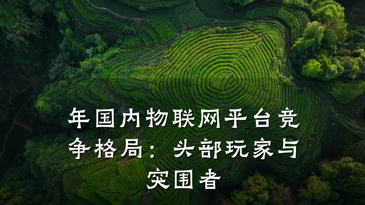 年国内物联网平台竞争格局：头部玩家与突围者