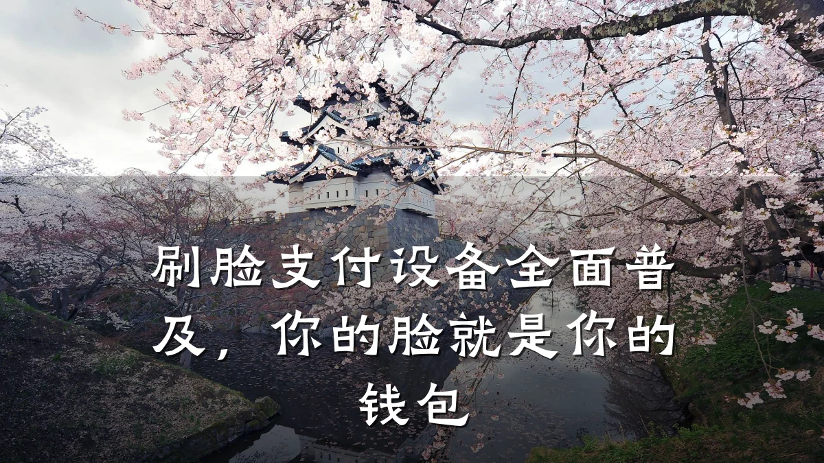 刷脸支付设备全面普及，你的脸就是你的钱包