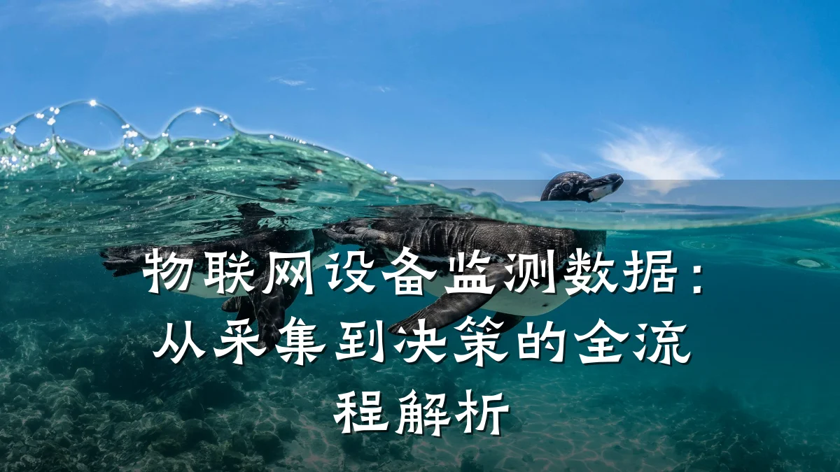 物联网设备监测数据：从采集到决策的全流程解析