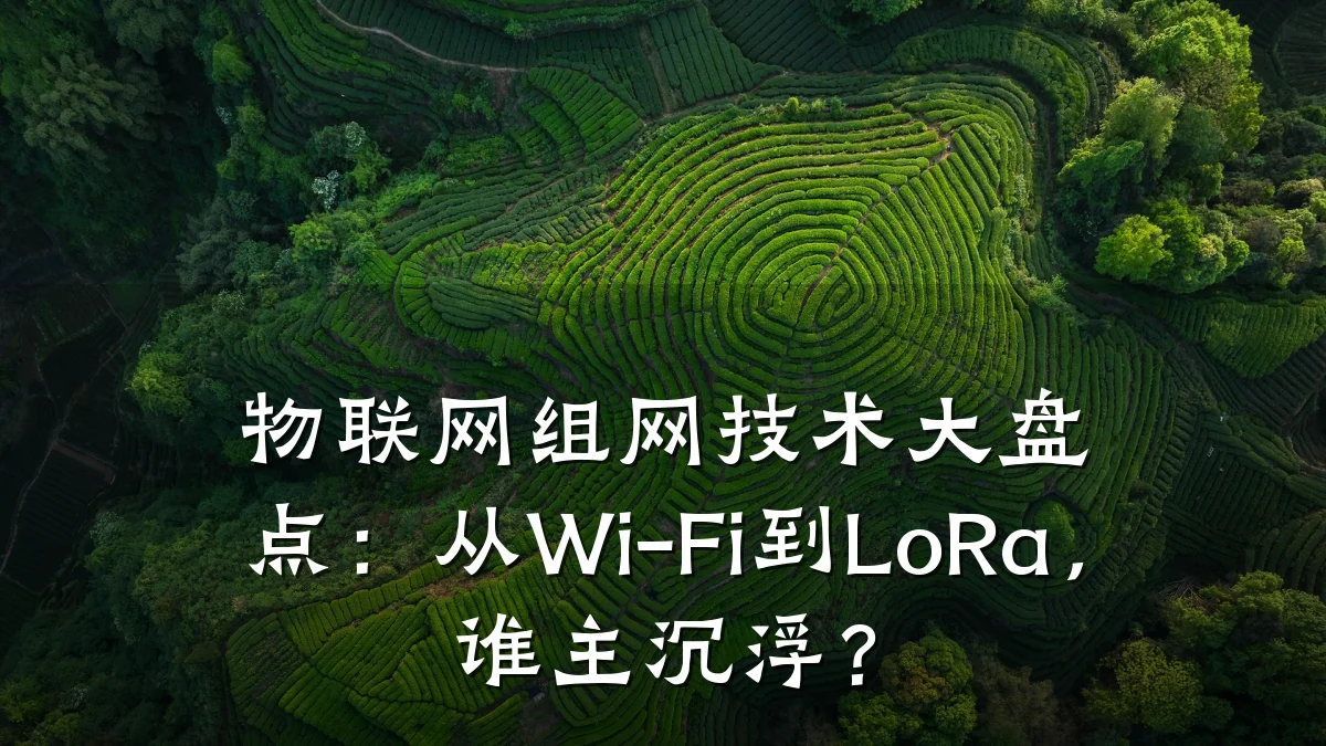 物联网组网技术大盘点：从Wi-Fi到LoRa，谁主沉浮？