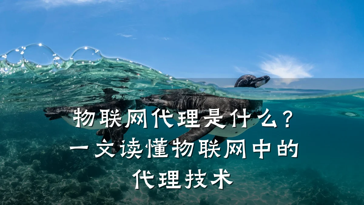物联网代理是什么?一文读懂物联网中的代理技术