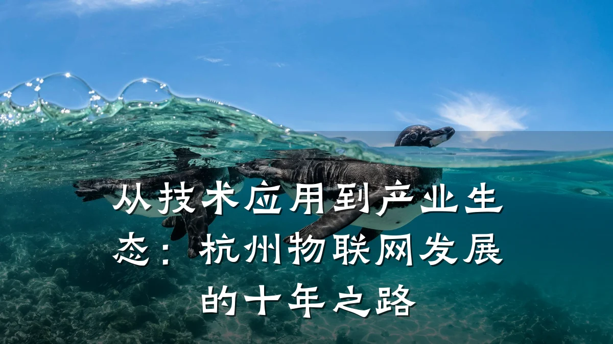 从技术应用到产业生态:杭州物联网发展的十年之路