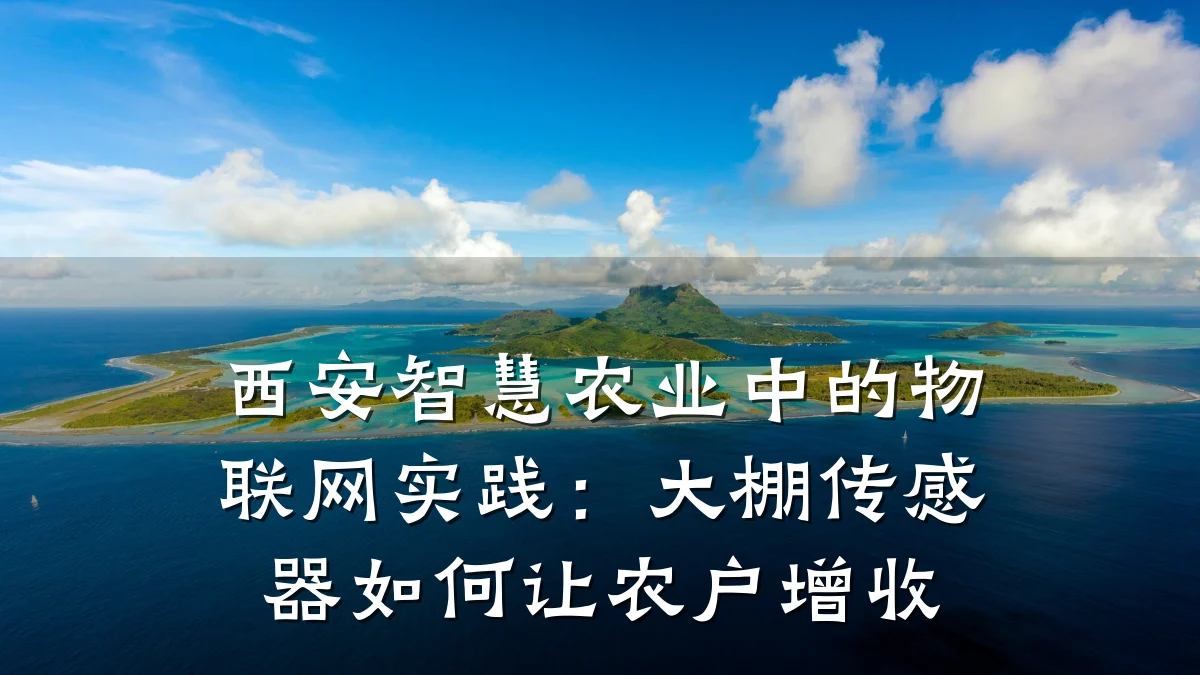 西安智慧农业中的物联网实践:大棚传感器如何让农户增收