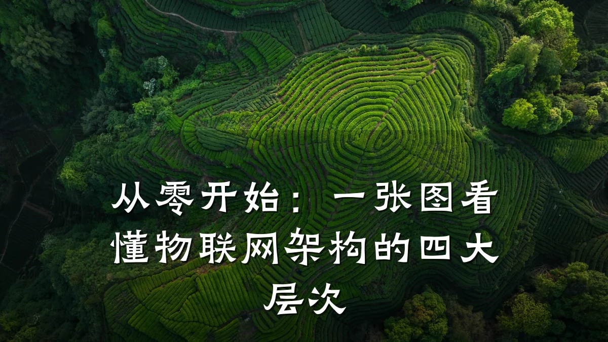 从零开始:一张图看懂物联网架构的四大层次