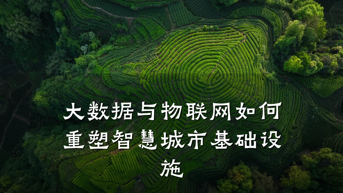 大数据与物联网如何重塑智慧城市基础设施