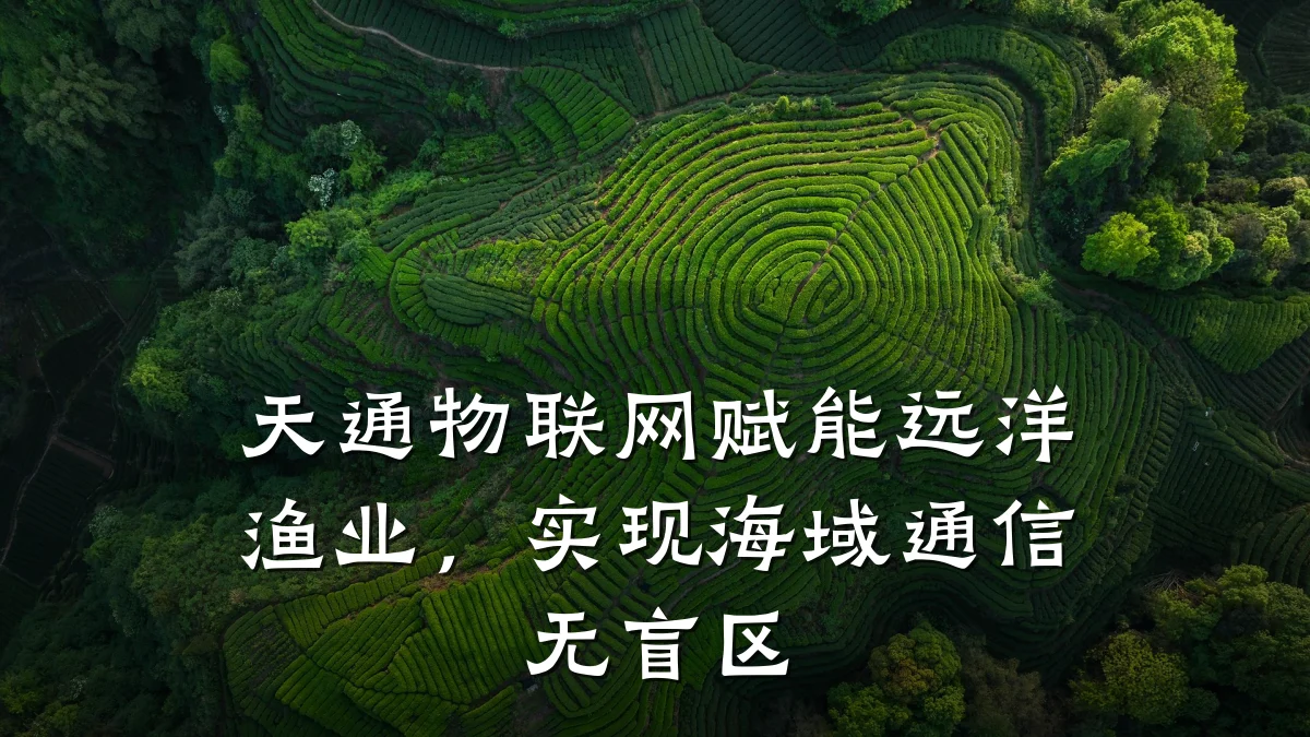 天通物联网赋能远洋渔业,实现海域通信无盲区