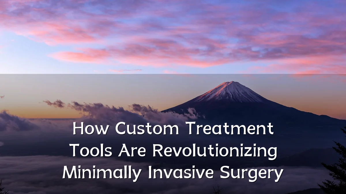 How Custom Treatment Tools Are Revolutionizing Minimally Invasive Surgery