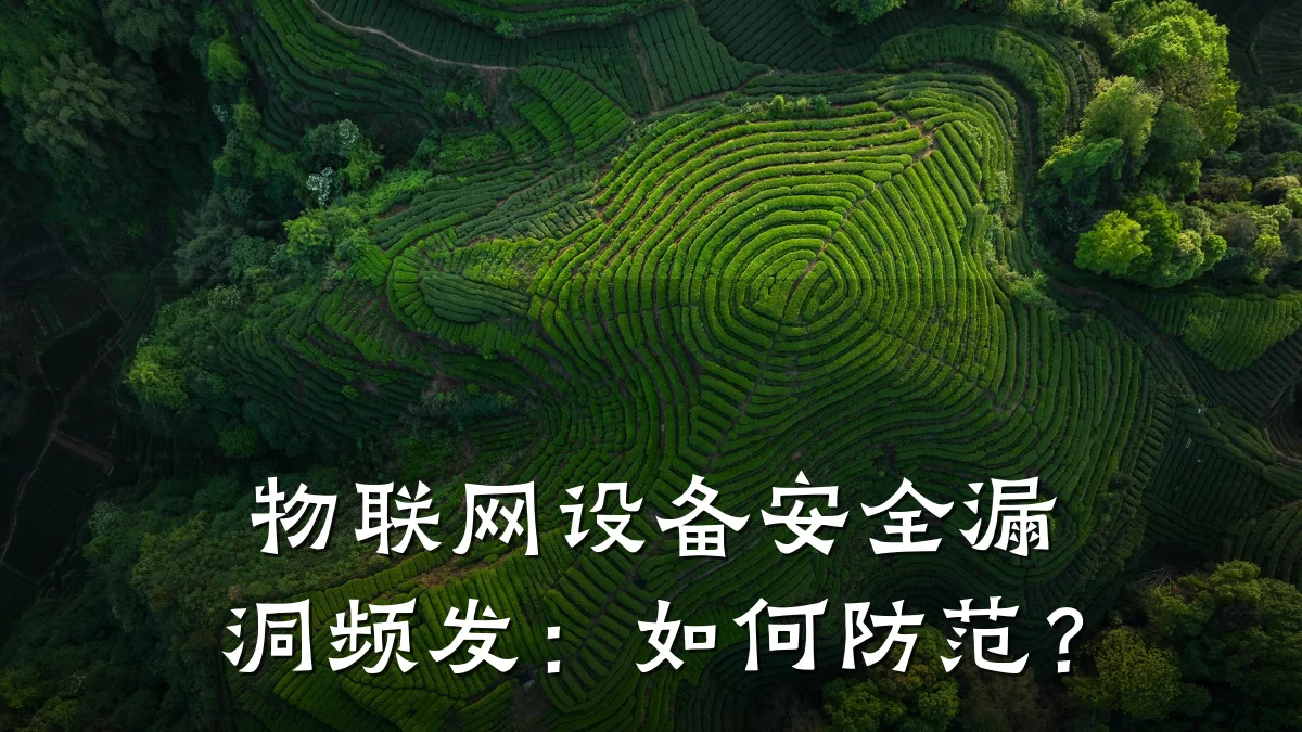 物联网设备安全漏洞频发:如何防范?