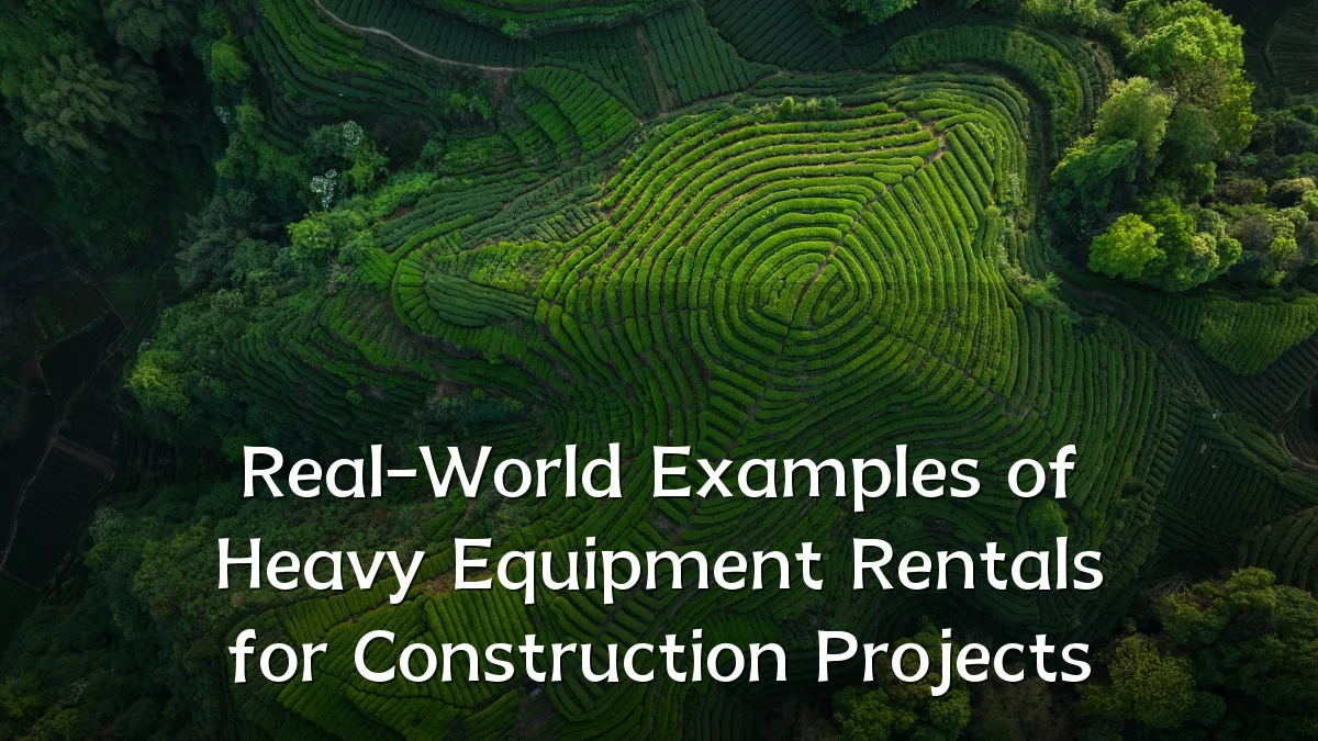 Real-World Examples of Heavy Equipment Rentals for Construction Projects