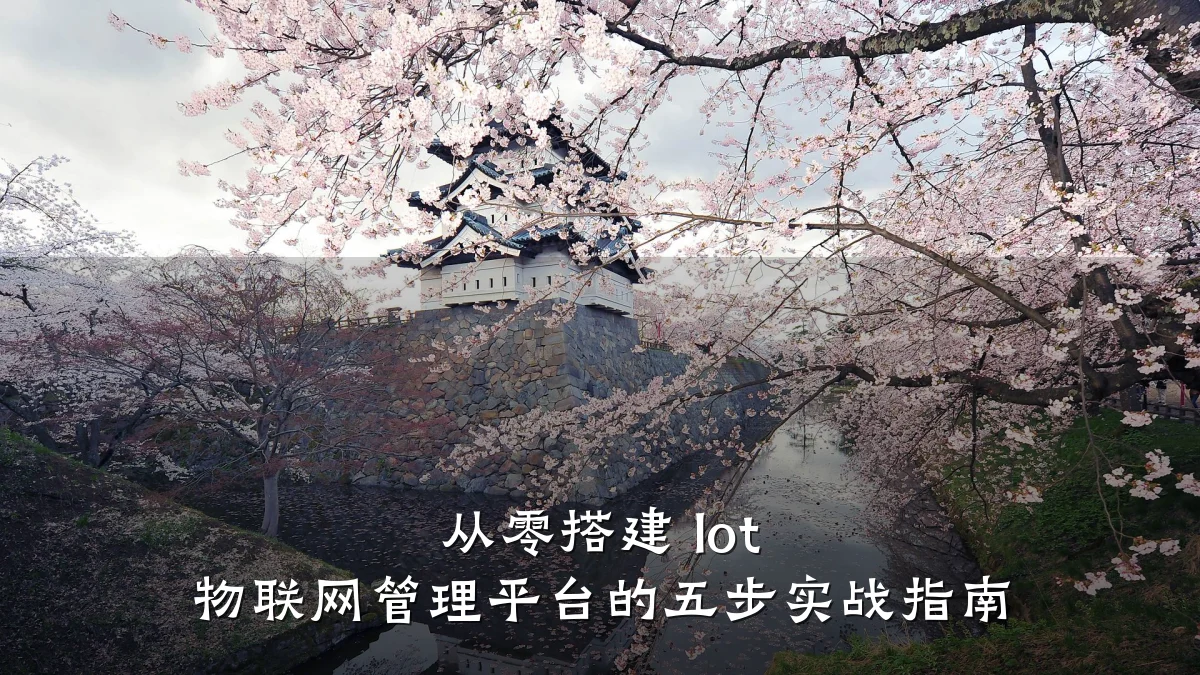 从零搭建 lot 物联网管理平台的五步实战指南