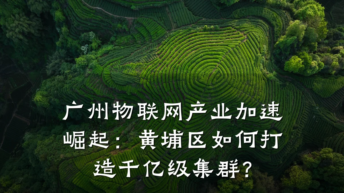 广州物联网产业加速崛起：黄埔区如何打造千亿级集群？
