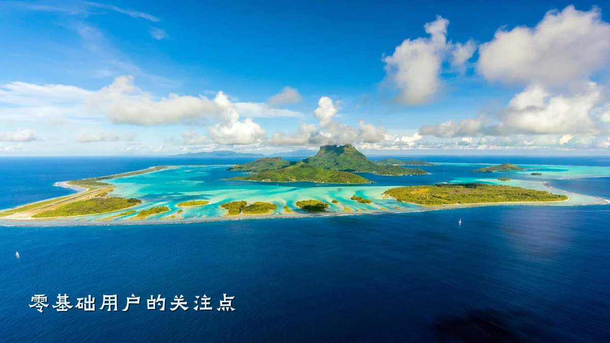 零基础用户的关注点