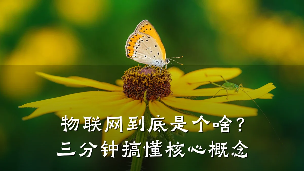 物联网到底是个啥?三分钟搞懂核心概念