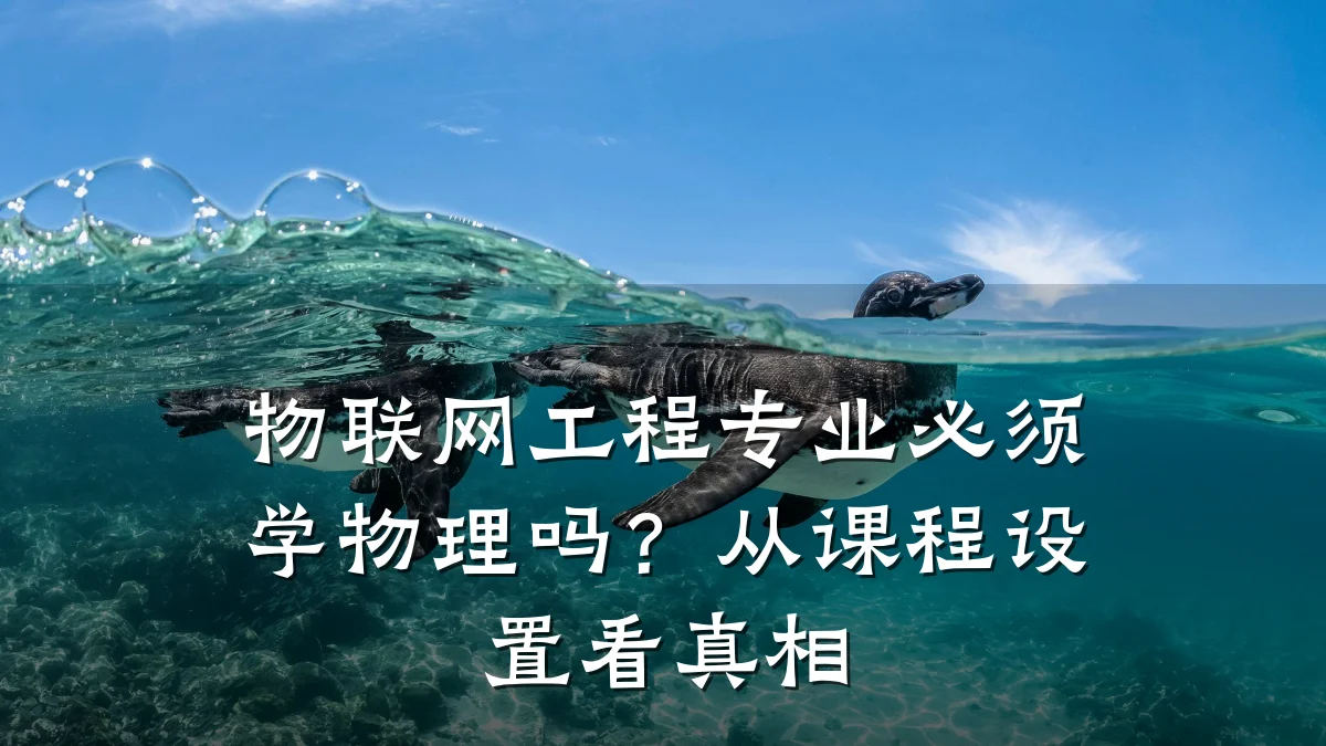 物联网工程专业必须学物理吗?从课程设置看真相
