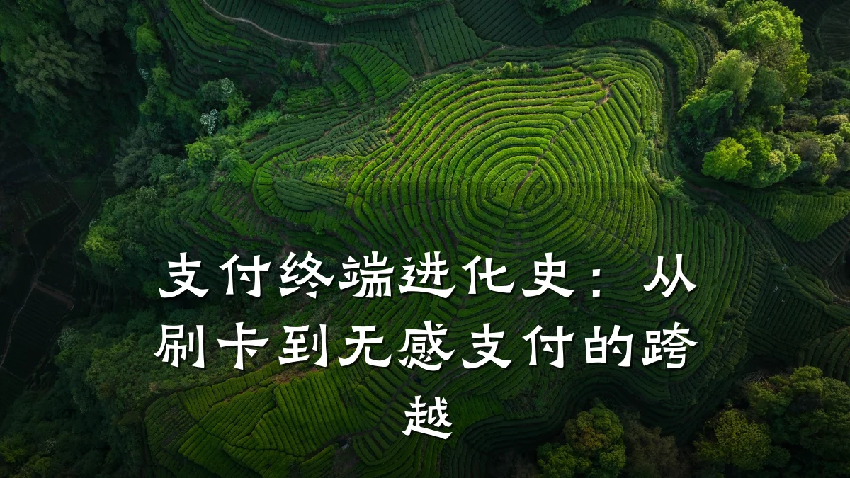 支付终端进化史:从刷卡到无感支付的跨越
